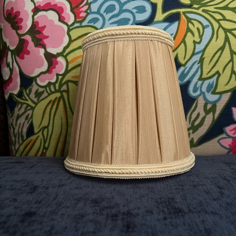 ⚫️Final Price⚫️ Lot of 5 Petite, Small, Mini Pleated Lamp Shades